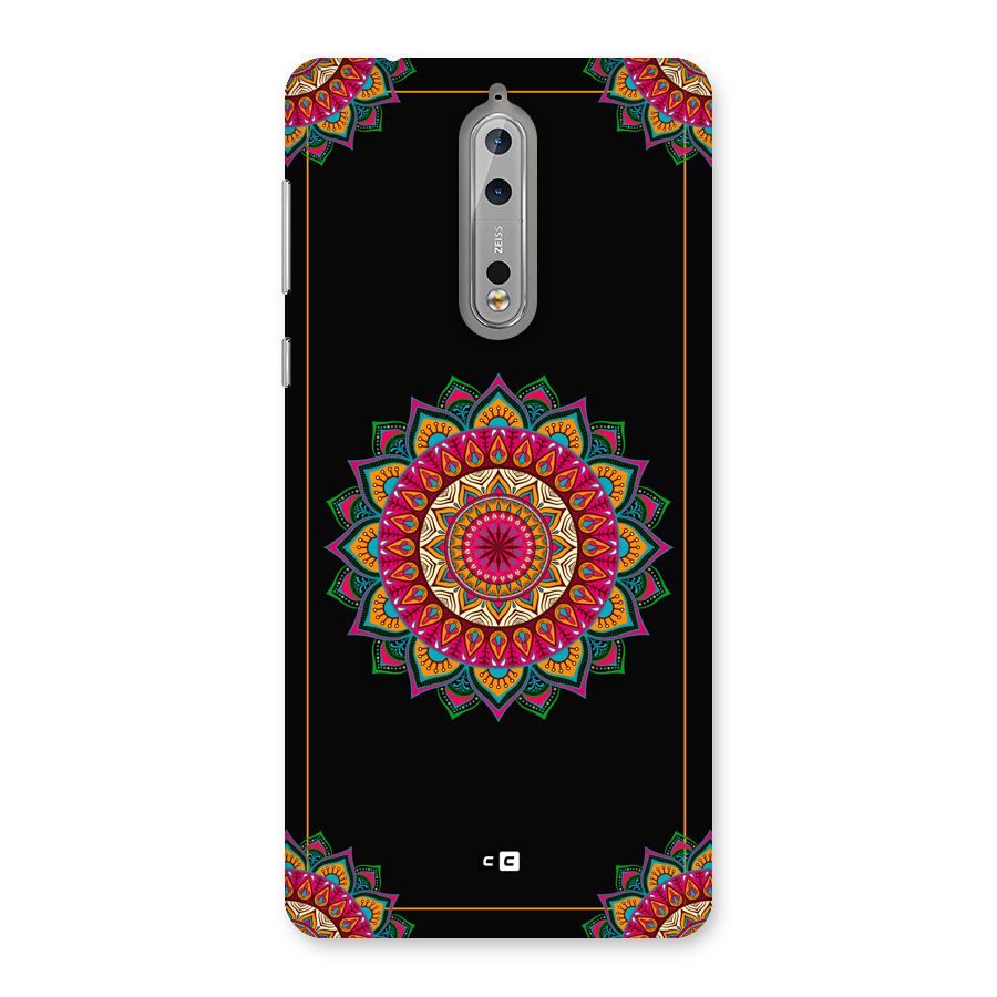 Amazing Mandala Art Back Case for Nokia 8