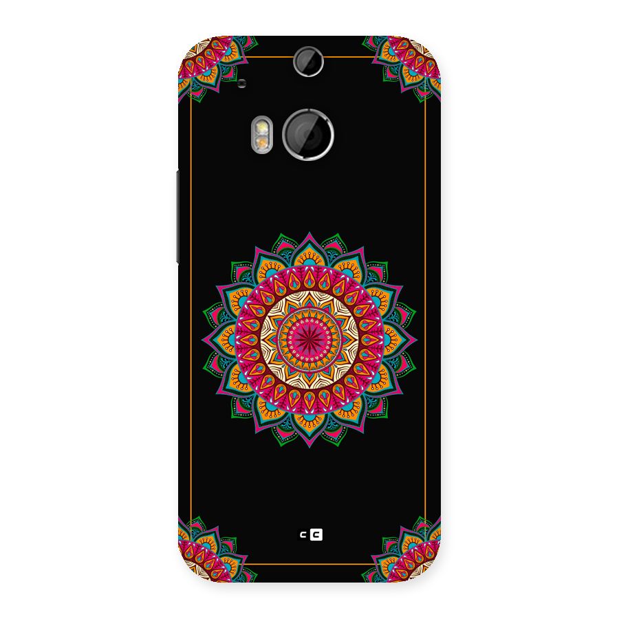 Amazing Mandala Art Back Case for One M8