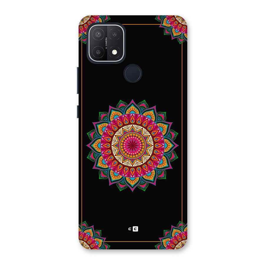 Amazing Mandala Art Back Case for Oppo A15