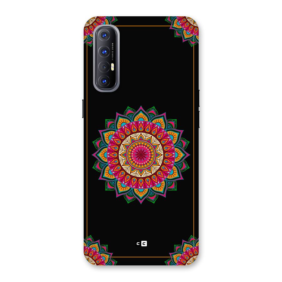 Amazing Mandala Art Back Case for Oppo Reno3 Pro