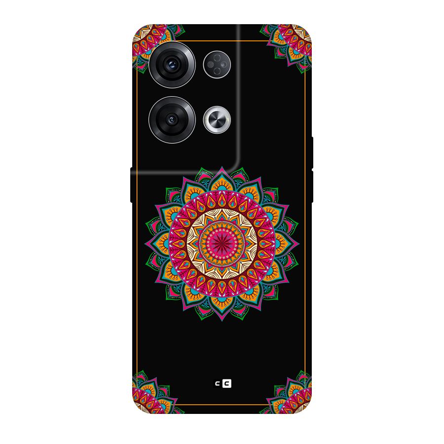 Amazing Mandala Art Back Case for Oppo Reno8 Pro 5G