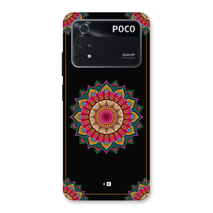 Amazing Mandala Art Back Case for Poco M4 Pro 4G