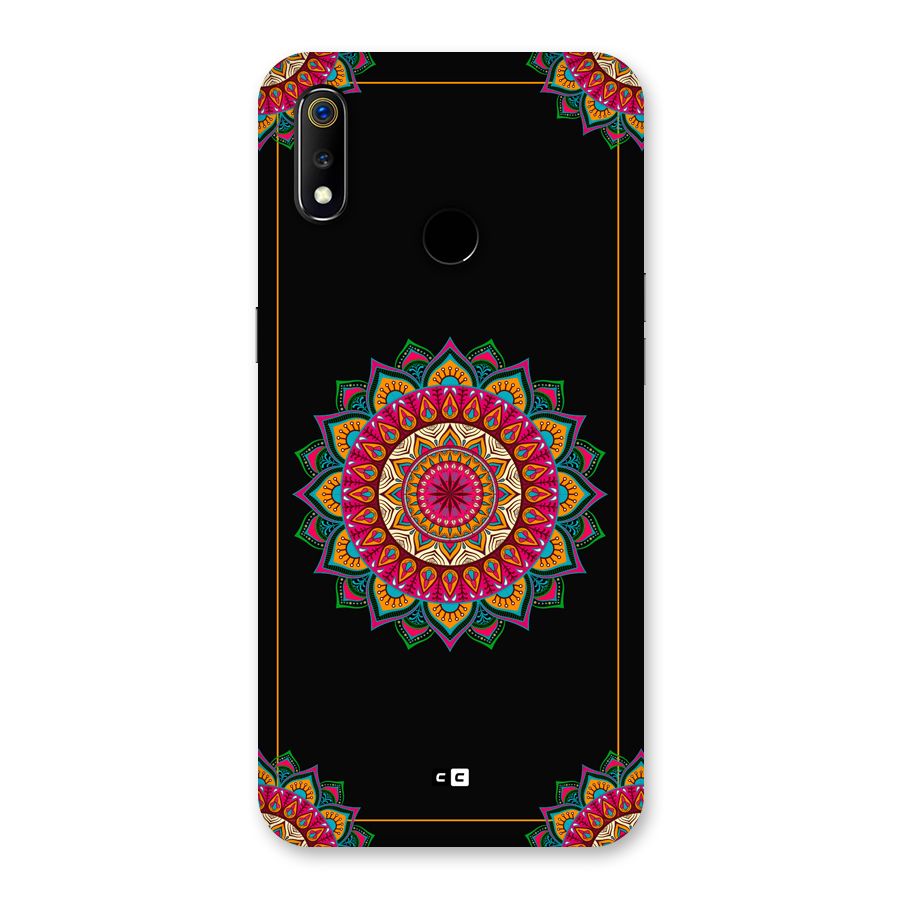 Amazing Mandala Art Back Case for Realme 3