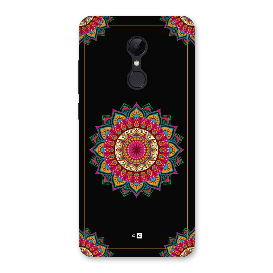 Amazing Mandala Art Back Case for Redmi 5