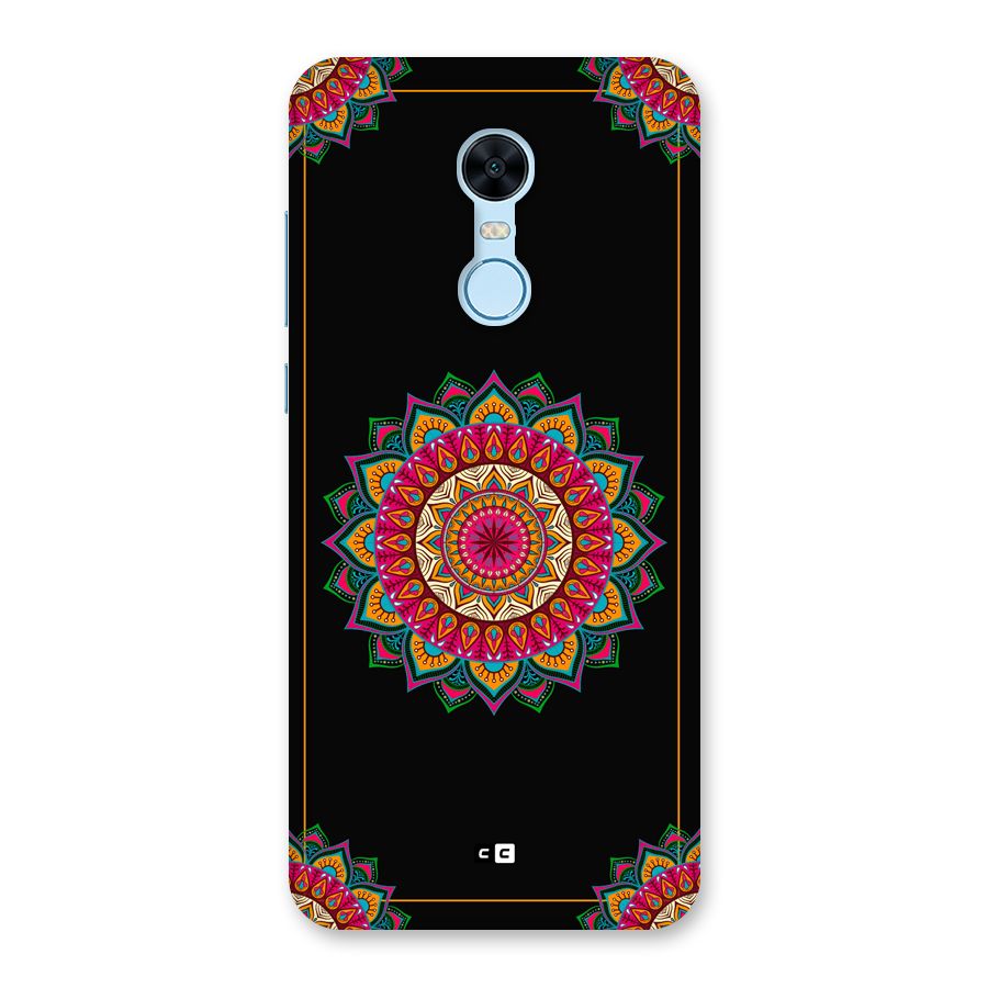 Amazing Mandala Art Back Case for Redmi Note 5