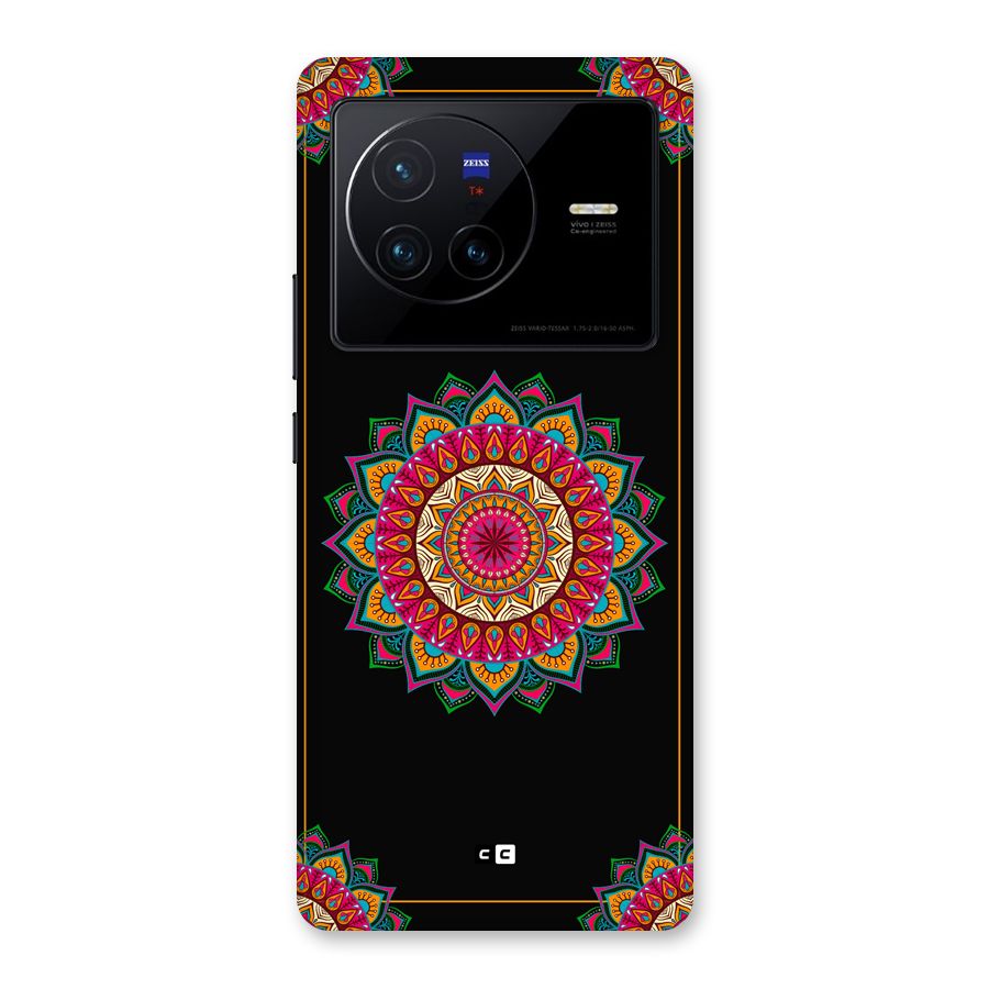 Amazing Mandala Art Back Case for Vivo X80