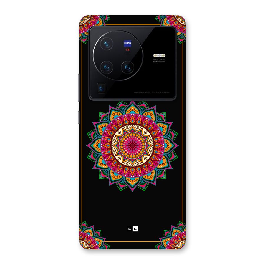 Amazing Mandala Art Back Case for Vivo X80 Pro