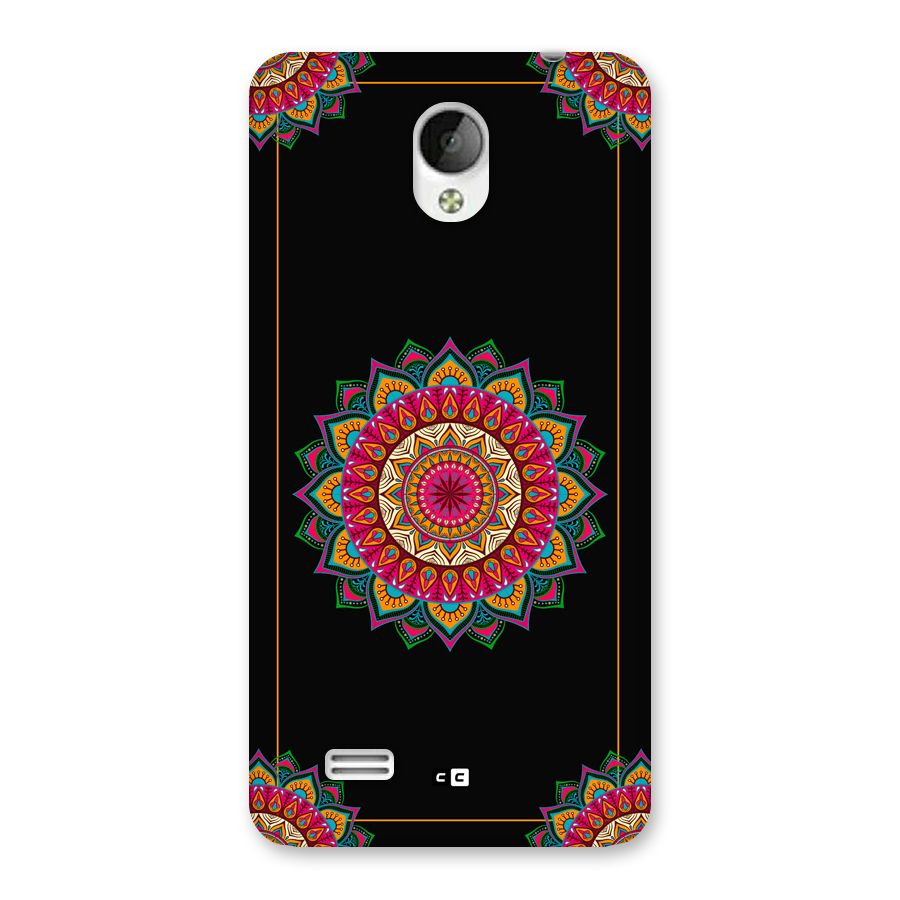 Amazing Mandala Art Back Case for Vivo Y21