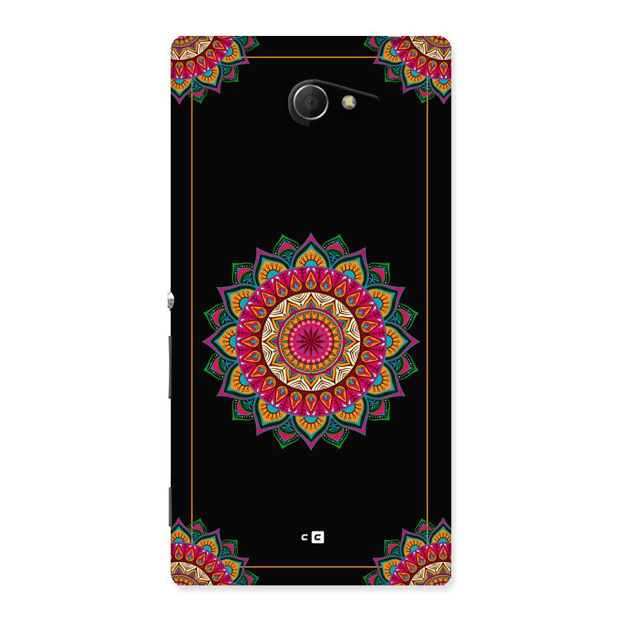 Amazing Mandala Art Back Case for Xperia M2