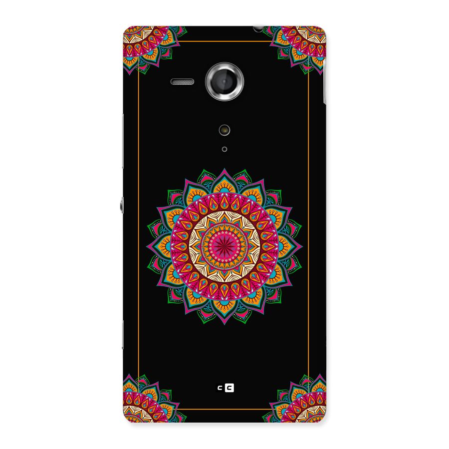 Amazing Mandala Art Back Case for Xperia Sp