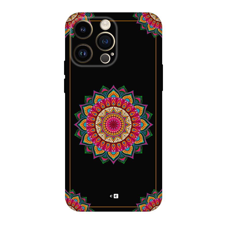 Amazing Mandala Art Back Case for iPhone 14 Pro Max
