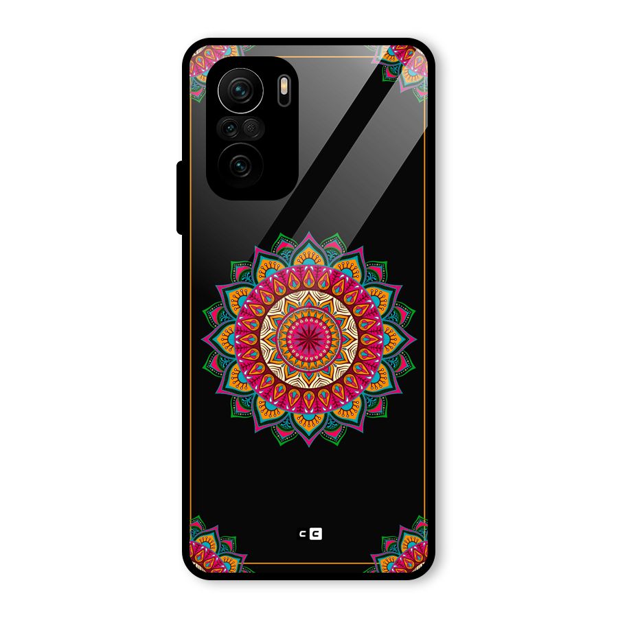 Amazing Mandala Art Glass Back Case for Mi 11X Pro