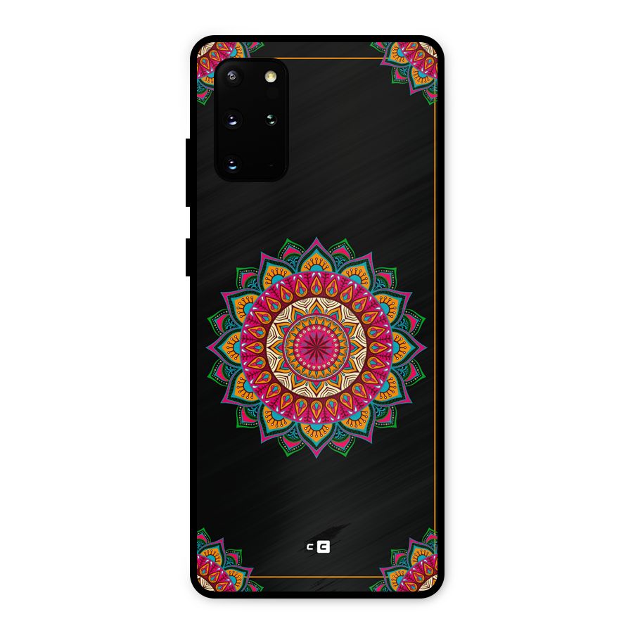 Amazing Mandala Art Metal Back Case for Galaxy S20 Plus
