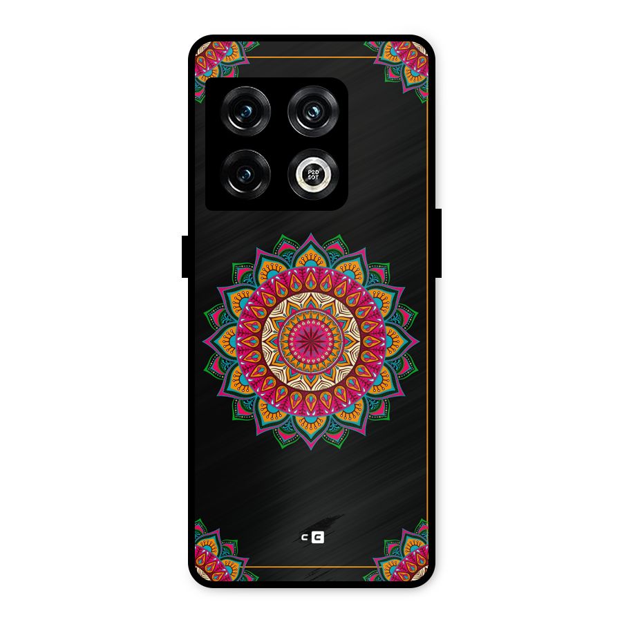 Amazing Mandala Art Metal Back Case for OnePlus 10 Pro 5G