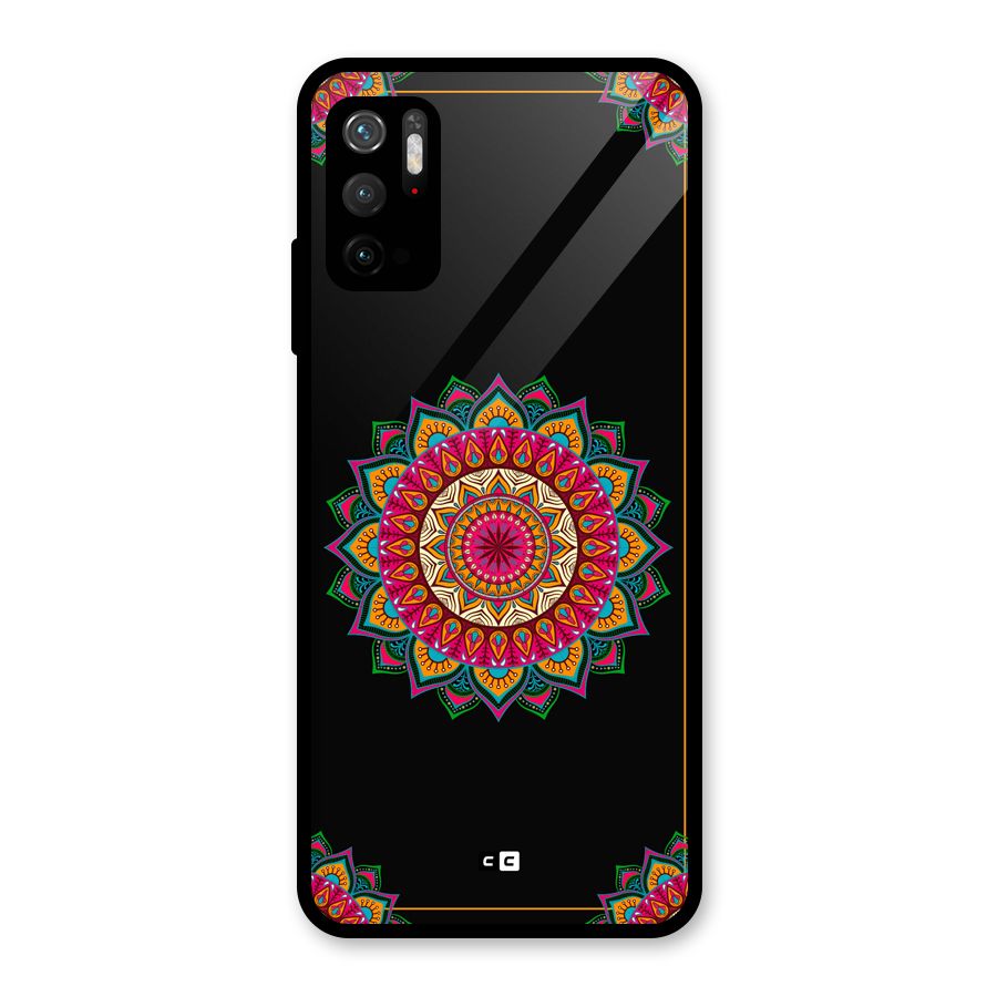 Amazing Mandala Art Metal Back Case for Redmi Note 10T 5G