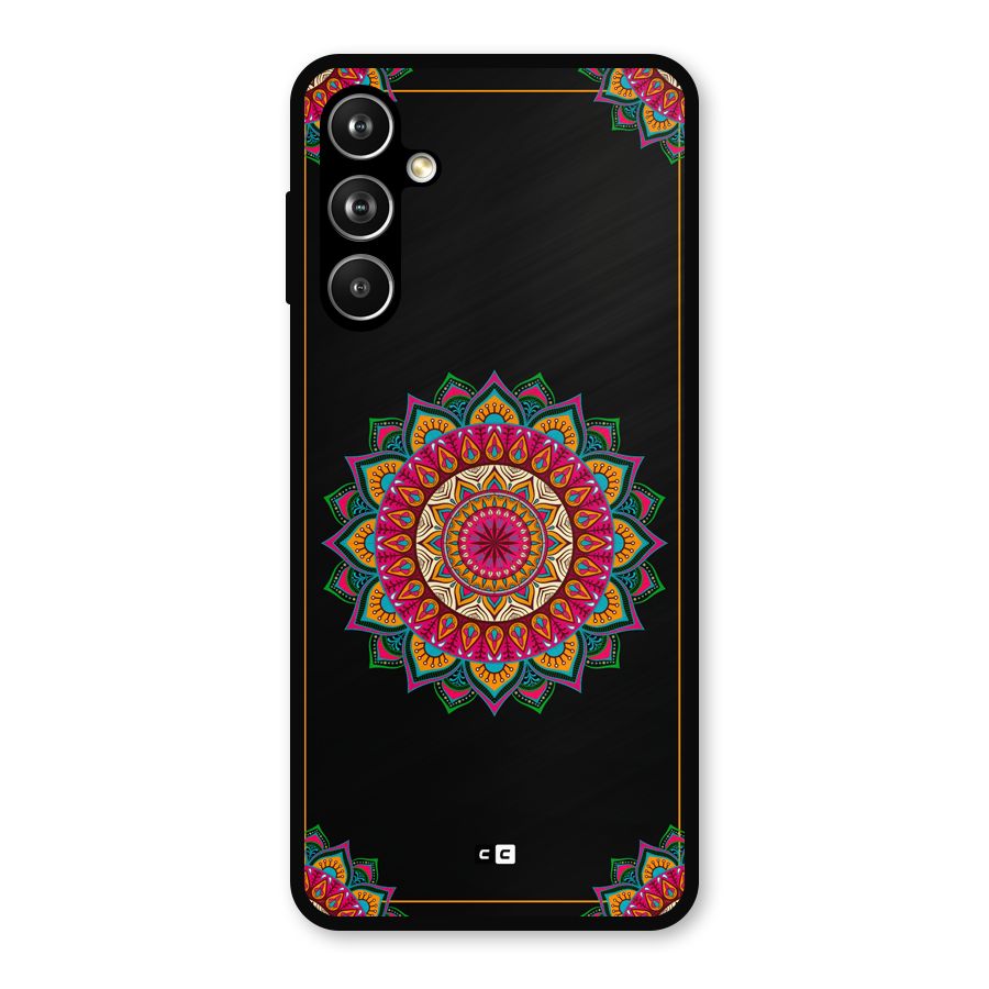 Amazing Mandala Art Metal Back Case for Samsung Galaxy M54