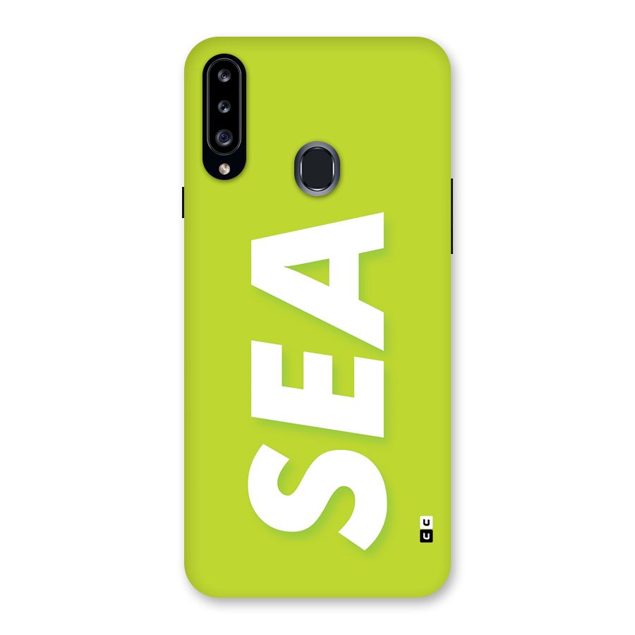 Amazing Sea Back Case for Galaxy A20s