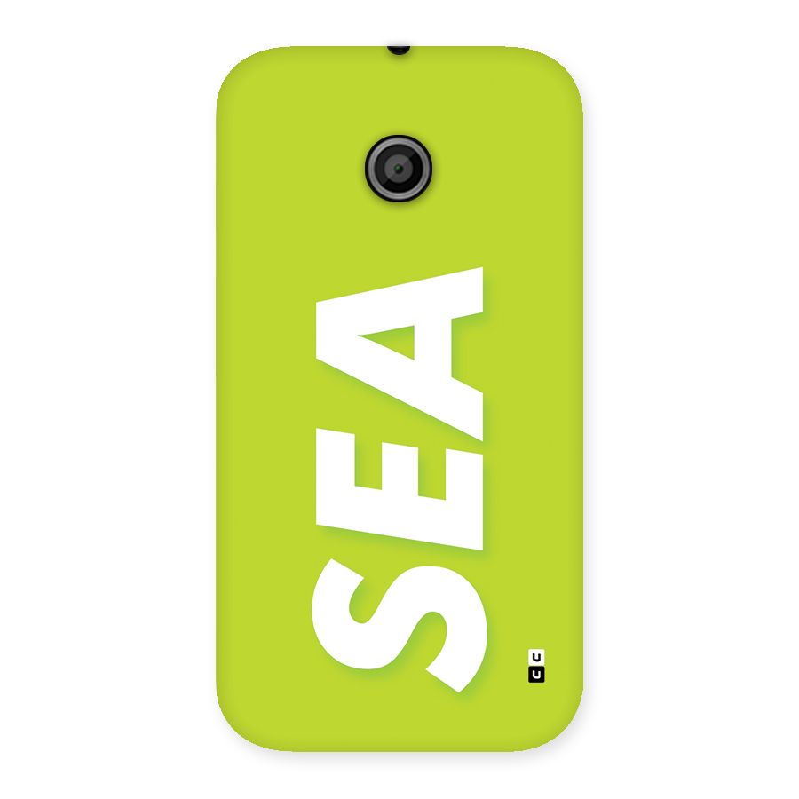 Amazing Sea Back Case for Moto E