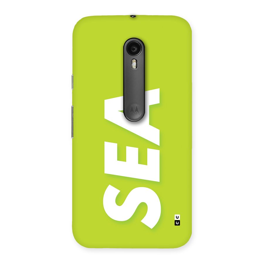 Amazing Sea Back Case for Moto G3