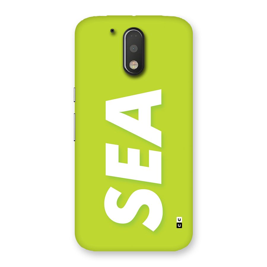 Amazing Sea Back Case for Moto G4