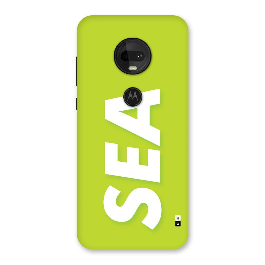 Amazing Sea Back Case for Moto G7