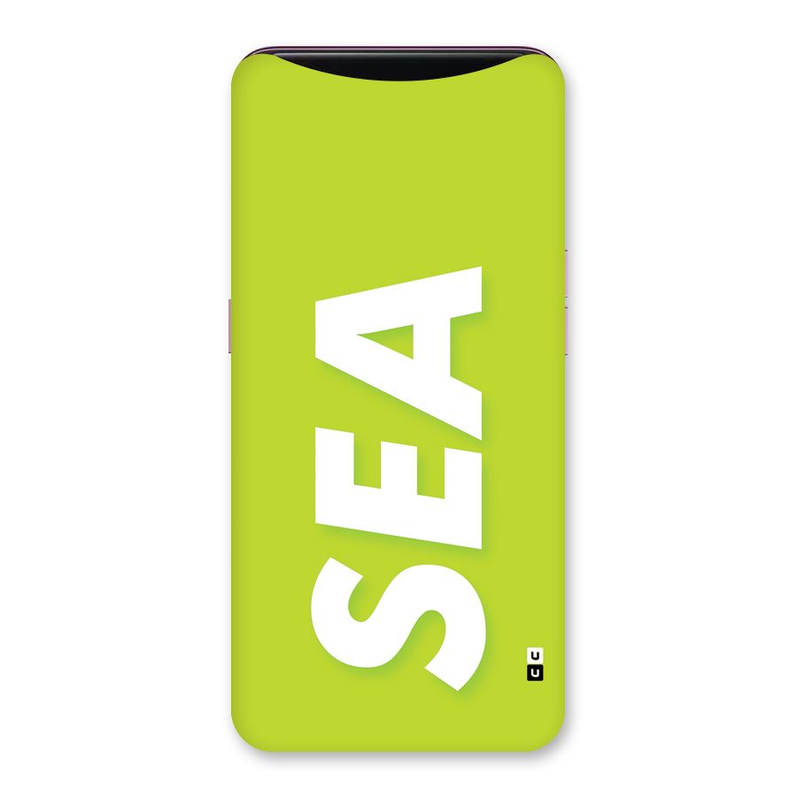 Amazing Sea Back Case for Oppo Find X