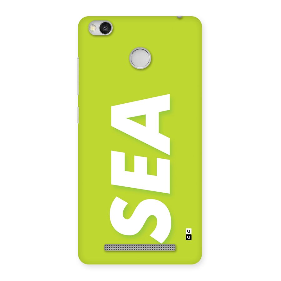 Amazing Sea Back Case for Redmi 3S Prime
