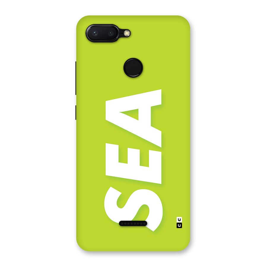 Amazing Sea Back Case for Redmi 6