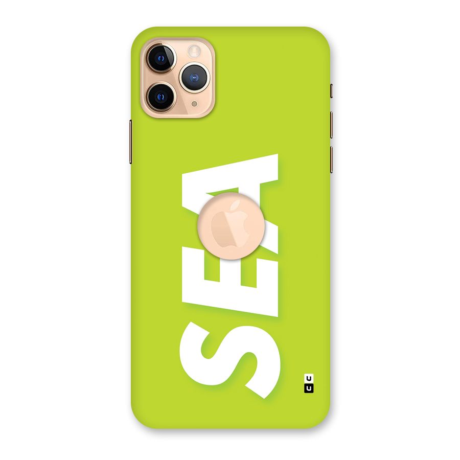 Amazing Sea Back Case for iPhone 11 Pro Max Logo Cut