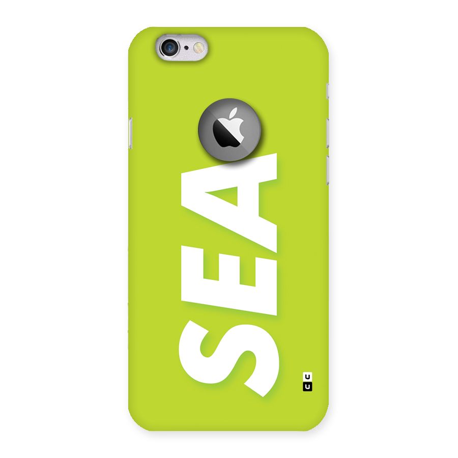 Amazing Sea Back Case for iPhone 6 Logo Cut