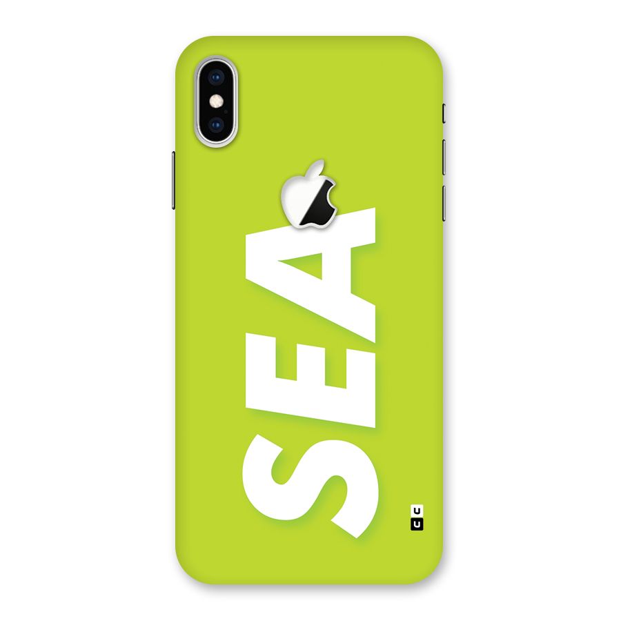 Amazing Sea Back Case for iPhone XS Max Apple Cut