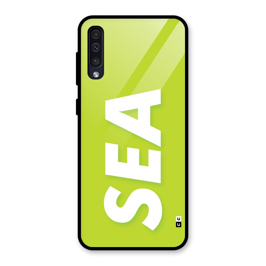 Amazing Sea Glass Back Case for Galaxy A50s