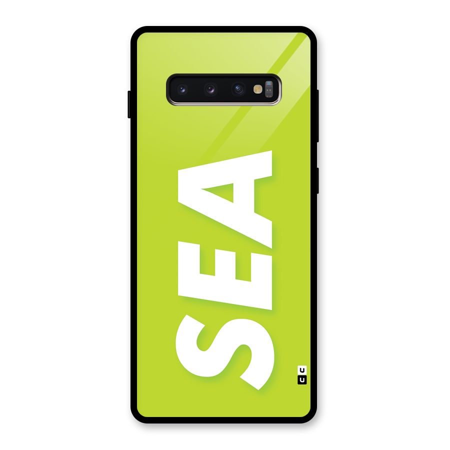 Amazing Sea Glass Back Case for Galaxy S10 Plus