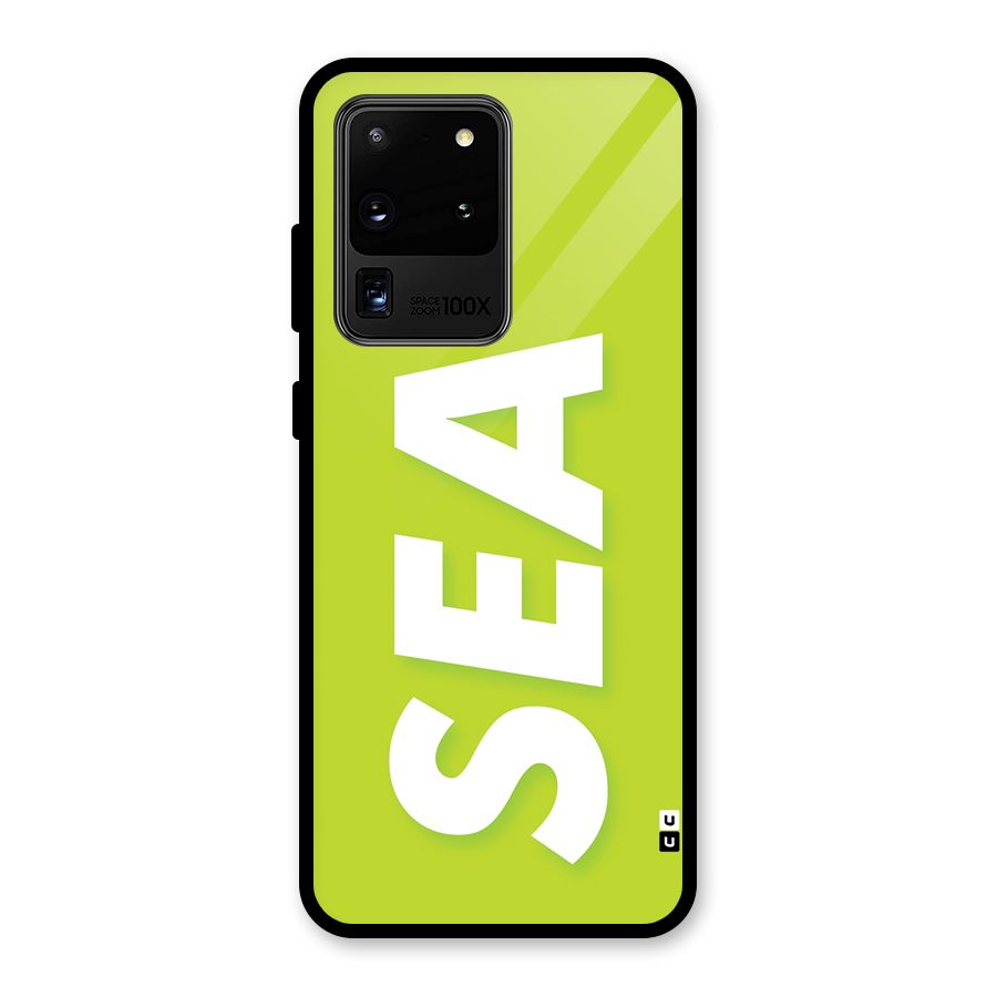 Amazing Sea Glass Back Case for Galaxy S20 Ultra