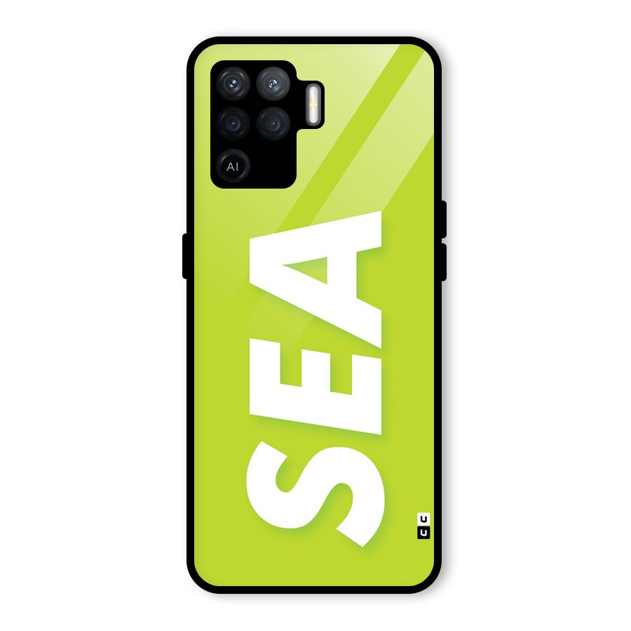 Amazing Sea Glass Back Case for Oppo F19 Pro