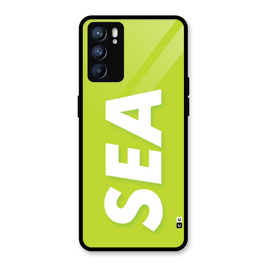 Amazing Sea Glass Back Case for Oppo Reno6 5G