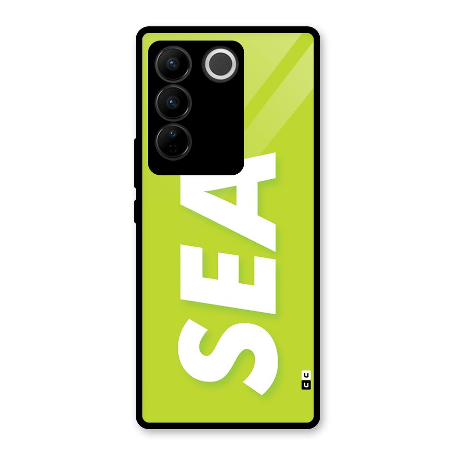 Amazing Sea Glass Back Case for Vivo V27