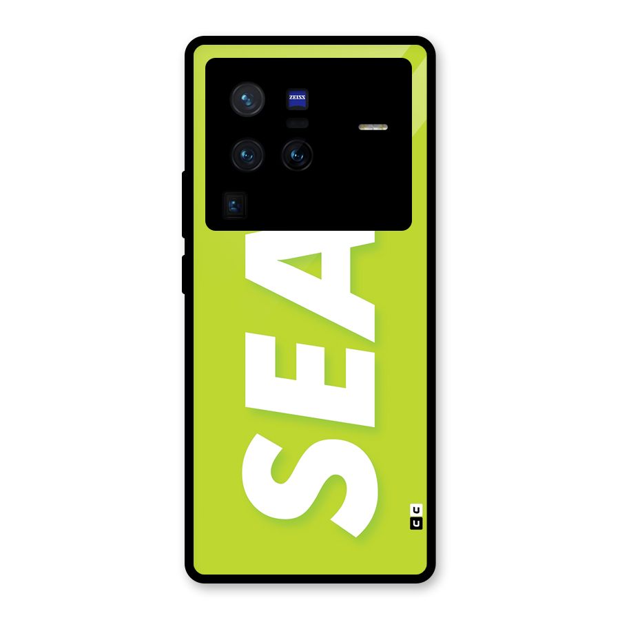 Amazing Sea Glass Back Case for Vivo X80 Pro