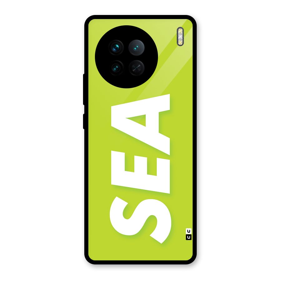 Amazing Sea Glass Back Case for Vivo X90