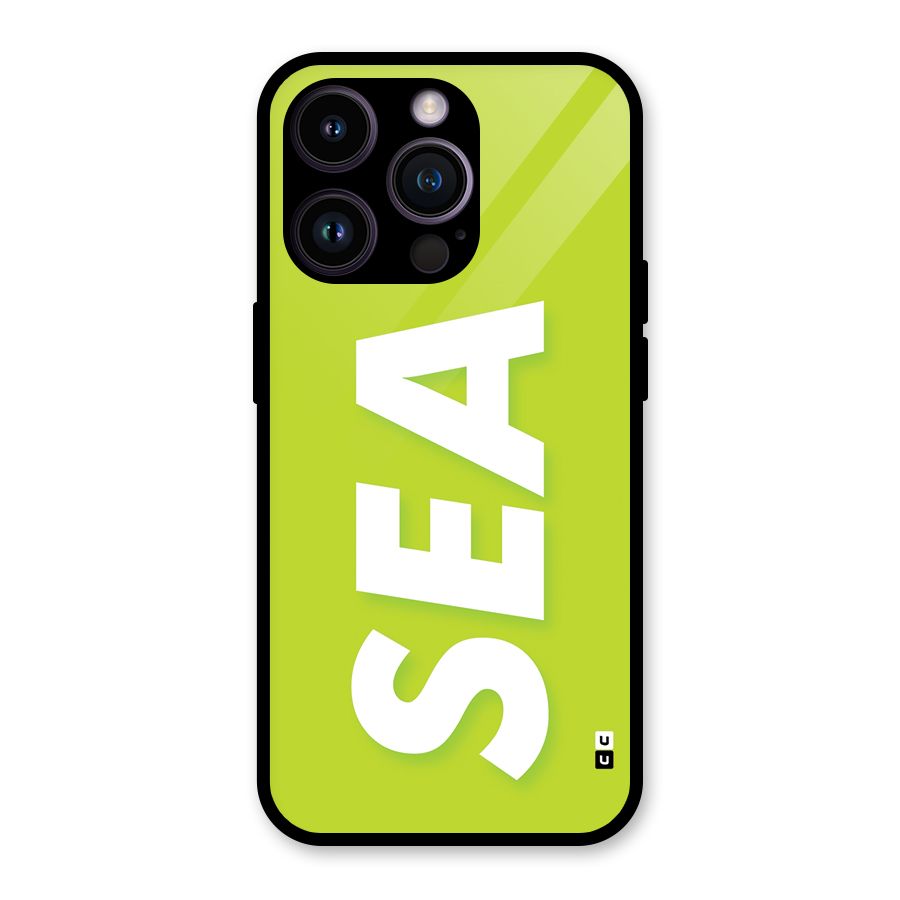 Amazing Sea Glass Back Case for iPhone 14 Pro