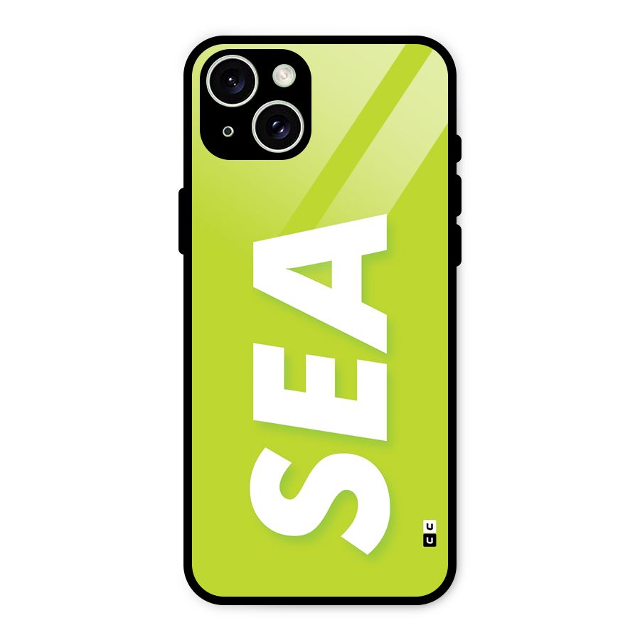 Amazing Sea Glass Back Case for iPhone 15 Plus
