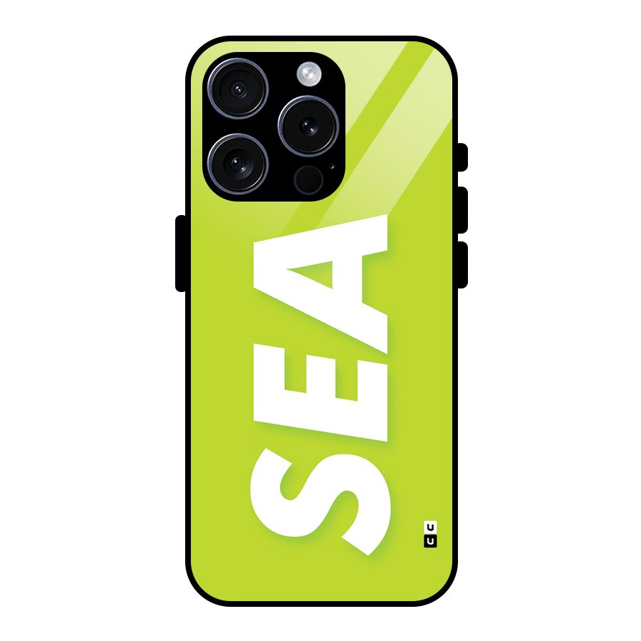 Amazing Sea Glass Back Case for iPhone 15 Pro