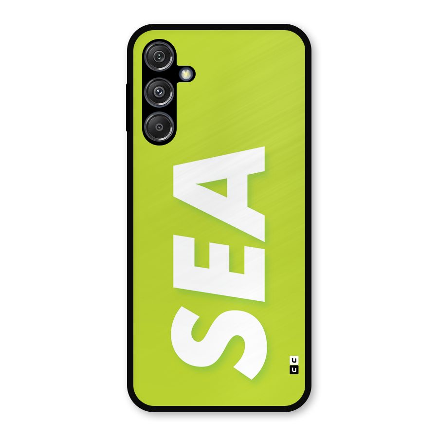 Amazing Sea Metal Back Case for Galaxy M34 5G