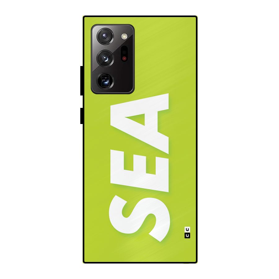 Amazing Sea Metal Back Case for Galaxy Note 20 Ultra 5G