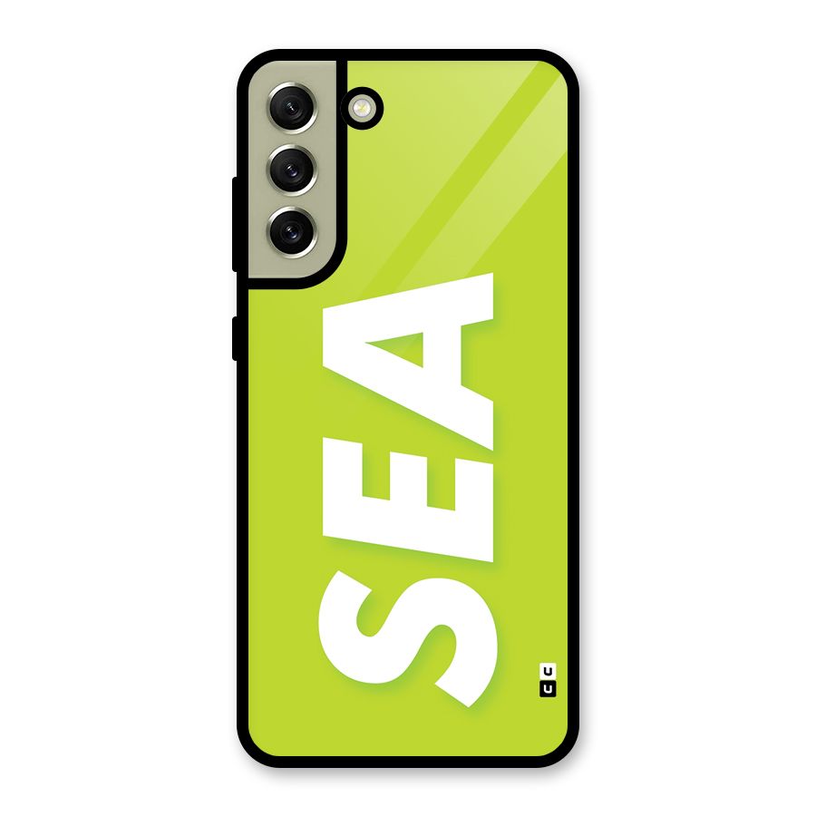 Amazing Sea Metal Back Case for Galaxy S21 FE 5G (2023)