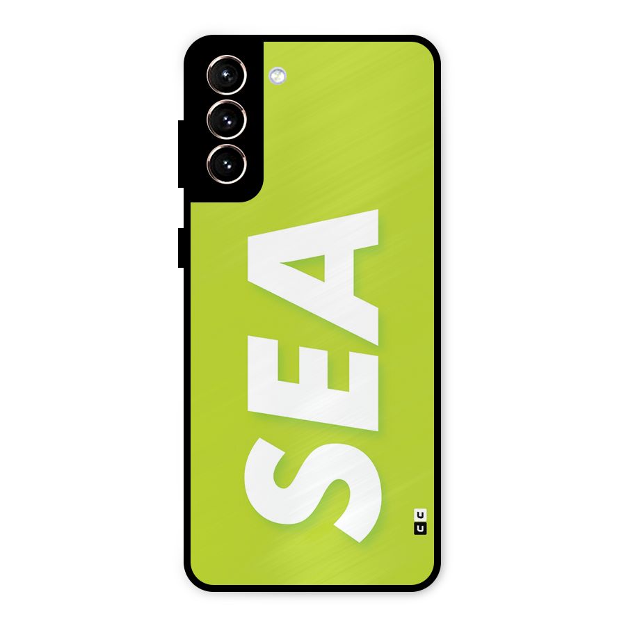 Amazing Sea Metal Back Case for Galaxy S21 Plus