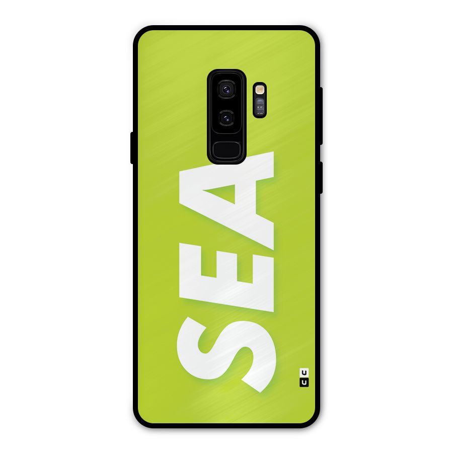 Amazing Sea Metal Back Case for Galaxy S9 Plus