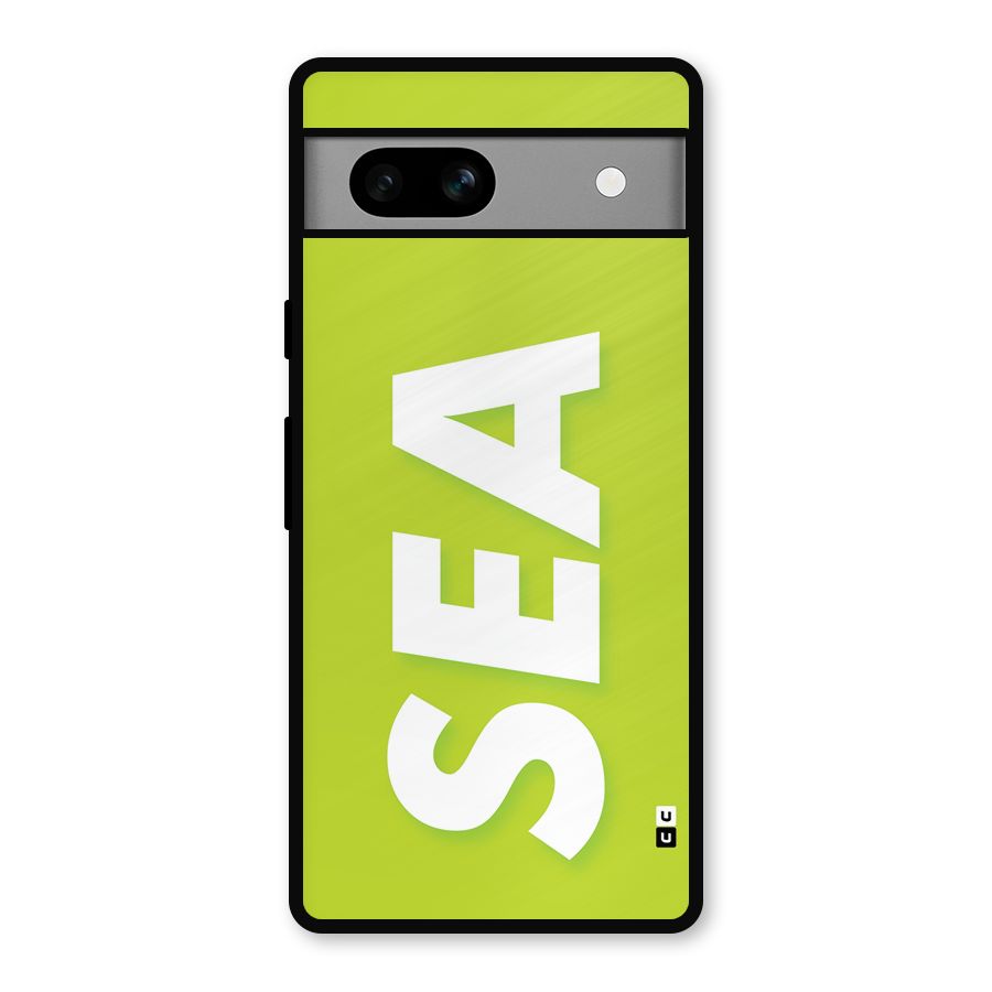 Amazing Sea Metal Back Case for Google Pixel 7a