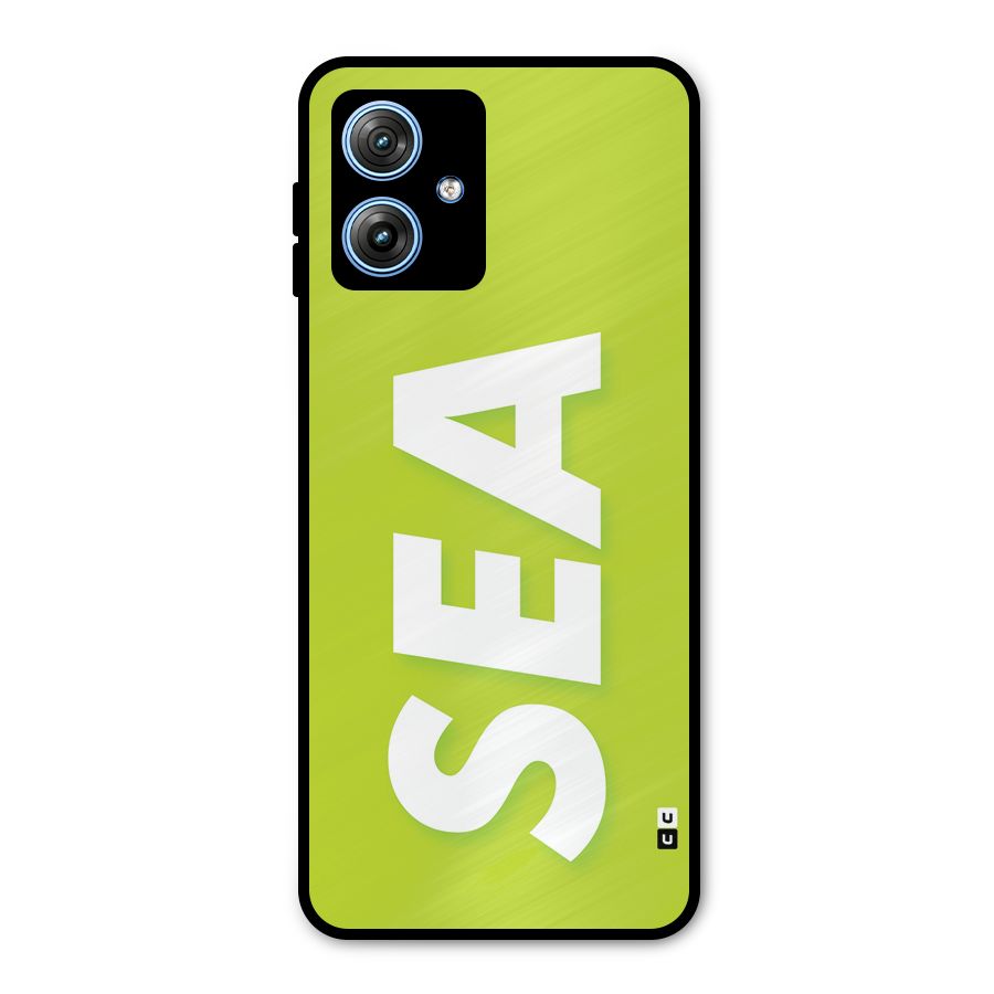 Amazing Sea Metal Back Case for Moto G54