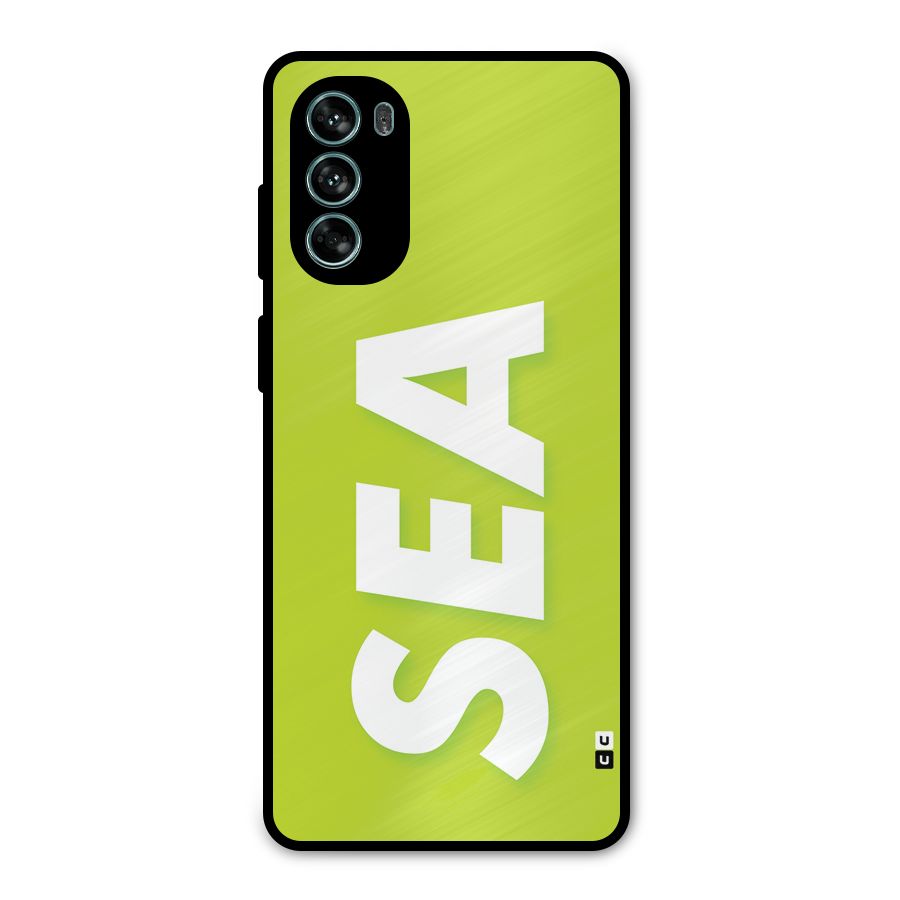Amazing Sea Metal Back Case for Moto G62
